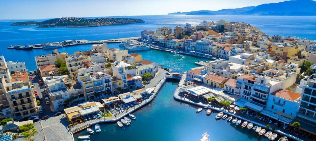 Stunning Seaview Town Apartment Агиос-Николаос Экстерьер фото